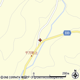 愛知県岡崎市千万町町大栗27周辺の地図