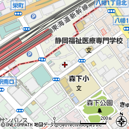 ニチハ株式会社　静岡営業所周辺の地図