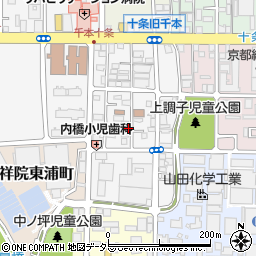 京都府京都市南区上鳥羽南唐戸町32周辺の地図