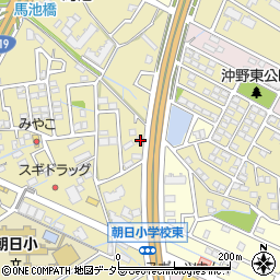 愛知県刈谷市野田町新上納304周辺の地図