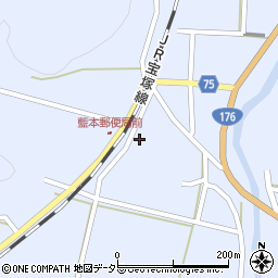 兵庫県三田市藍本1234周辺の地図