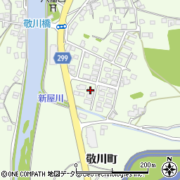 島根県江津市敬川町3-32周辺の地図