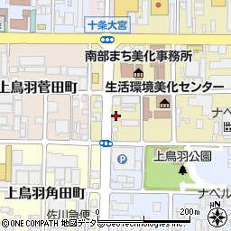 京都府京都市南区西九条森本町59周辺の地図
