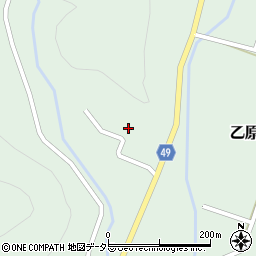 兵庫県三田市乙原2149周辺の地図