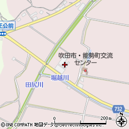 大阪府豊能郡能勢町倉垣2075周辺の地図