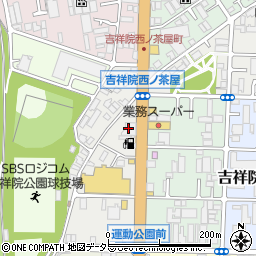 滋賀石油株式会社　セルフ吉祥院周辺の地図