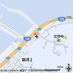 新井周辺の地図