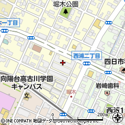 株式会社コーケン社四日市営業所周辺の地図