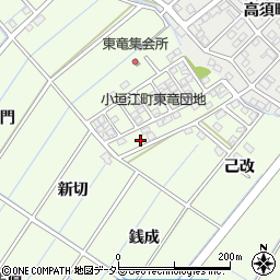 愛知県刈谷市小垣江町東竜3周辺の地図