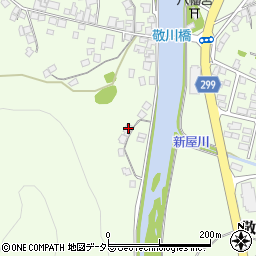 島根県江津市敬川町1166周辺の地図