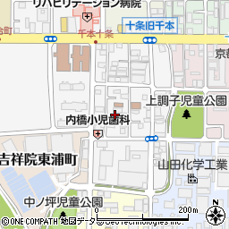 京都府京都市南区上鳥羽南唐戸町40周辺の地図