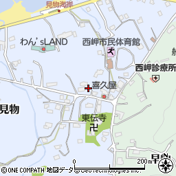 千葉県館山市見物100-2周辺の地図