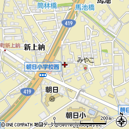 愛知県刈谷市野田町新上納118周辺の地図