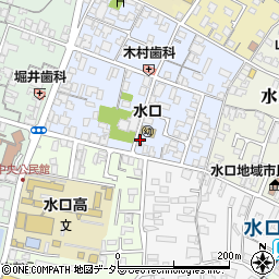 日本キリスト教団水口教会周辺の地図