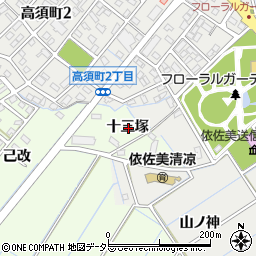 愛知県刈谷市小垣江町十三塚周辺の地図