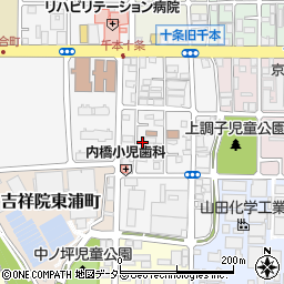 京都府京都市南区上鳥羽南唐戸町41周辺の地図