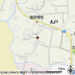 千葉県館山市大戸周辺の地図
