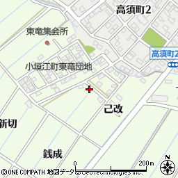 愛知県刈谷市小垣江町己改168周辺の地図