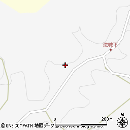 愛知県岡崎市大高味町平地周辺の地図