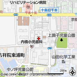 京都府京都市南区上鳥羽南唐戸町29周辺の地図