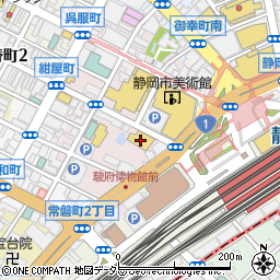 浮月楼周辺の地図