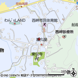 千葉県館山市見物100周辺の地図