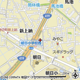 愛知県刈谷市野田町新上納114周辺の地図