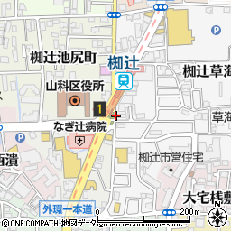個別指導キャンパス　椥辻校周辺の地図