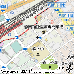 株式会社リナン　静岡営業所周辺の地図