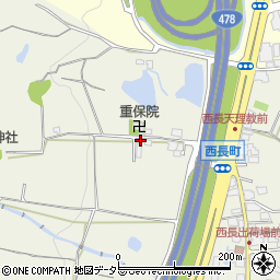 京都府京都市西京区大枝西長町4-52周辺の地図