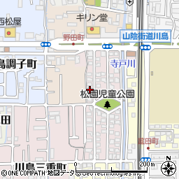 京都府京都市西京区川島松園町12周辺の地図