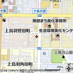 京都府京都市南区西九条森本町5周辺の地図