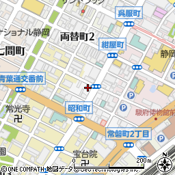 静岡信販・静岡店周辺の地図
