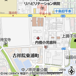 京都府京都市南区吉祥院南落合町40周辺の地図