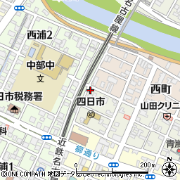 三重県四日市市元町11-10周辺の地図
