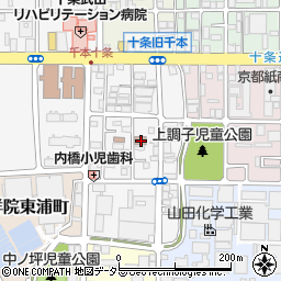京都府京都市南区上鳥羽南唐戸町62周辺の地図