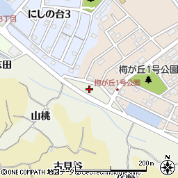愛知県知多市新知五反田周辺の地図