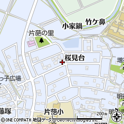 愛知県知多郡東浦町石浜桜見台周辺の地図