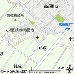 愛知県刈谷市小垣江町己改161周辺の地図