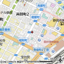 フレッシュロースター珈琲問屋静岡店周辺の地図