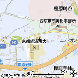京都府京都市西京区樫原芋峠24周辺の地図