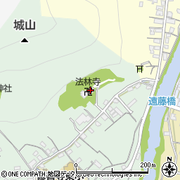 法林寺周辺の地図