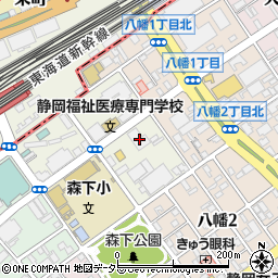 株式会社エイエイピー　静岡支店周辺の地図