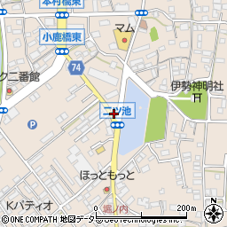 静岡堀ノ内郵便局周辺の地図
