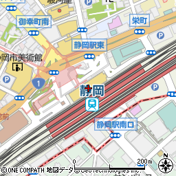 ジュリア・オージェ静岡パルシェ店周辺の地図