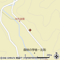 広島県庄原市比和町古頃557周辺の地図