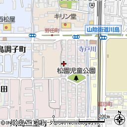京都府京都市西京区川島松園町11周辺の地図