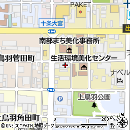 京都府京都市南区西九条森本町56-1周辺の地図