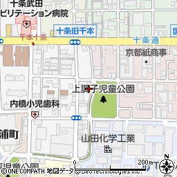 京都府京都市南区上鳥羽南唐戸町112周辺の地図