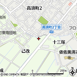 愛知県刈谷市小垣江町己改193周辺の地図
